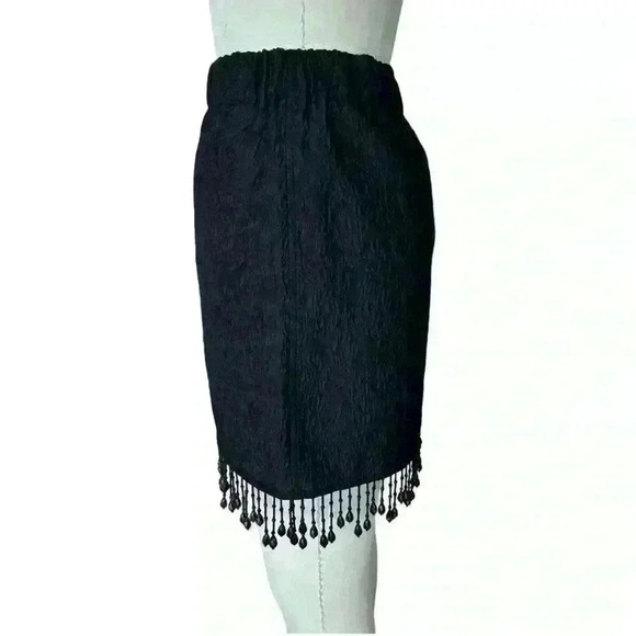 Mini Skirt with Bead Fringe GANNI, Size 36 - Picture 4 of 5